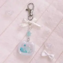 ねこちゃんのなると巻シェイカー♥水色 ブルー レジン 平成女児 韓国 y2k