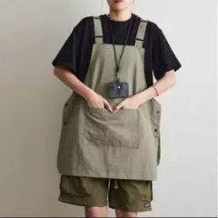 エプロン ワークエプロン カフェエプロン アウトドア ガーデニング