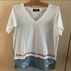 BACKS デニム切替Tシャツのサムネイル