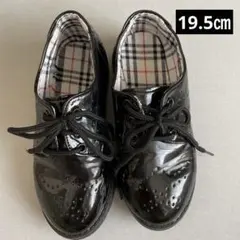 キッズ フォーマルシューズ　黒　19.5㎝ 男の子