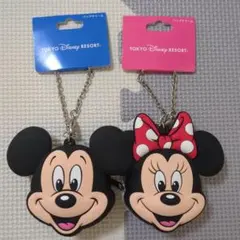 ミッキー　ミニー　バッグチャーム