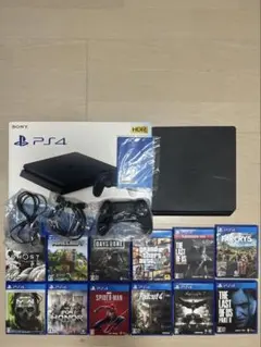 PS4本体 + ゲームソフト多数！