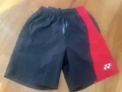 ヨネックス ハーフパンツ 黒赤