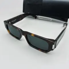 サンローラン★美品★SL 660/F★サングラス★鼈甲調★幅広フレーム
