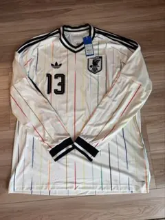 ま*い様 【新品】adidas純正 サッカー日本代表 久保 長袖ユニフォーム