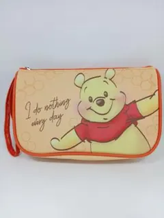 10【新品】くまのプーさん ポーチ ペンケース 筆箱 ディズニー