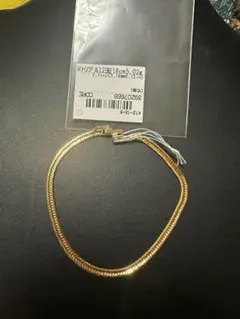 新品 K18 金 12トリプルカット 重量：5.52g サイズ：20cm - メルカリ