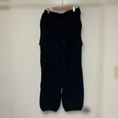 ユニクロ　スウェットカーゴパンツ　黒M 中古