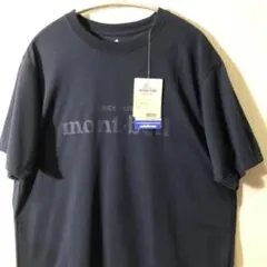 新品未使用タグ付き mont-bell WIC.T エンボスロゴ 機能 Tシャツ