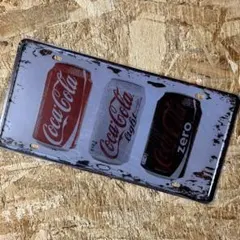 Coca-Cola ブリキ看板 インテリア雑貨のサムネイル