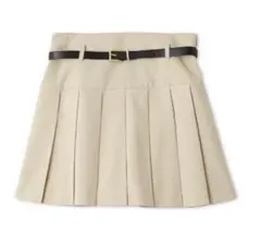 LILY BROWN/ベルト付き切り替えプリーツスカショーパン