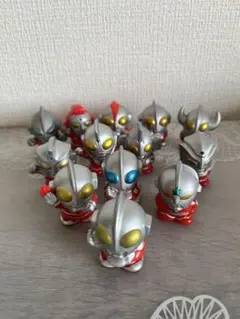 ソフビ　ウルトラマンシリーズ　指人形 13個