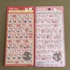 ハローキティ ボンボンドロップシール ミニ 2シートセット