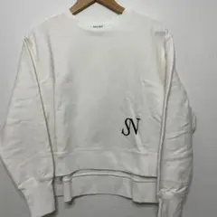 週末SALE❣️ ほぼ新品❗️SALON adam et rope 白トレーナー