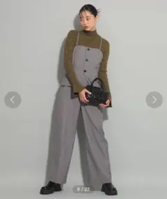Ray Beams☆グレーサロペット☆size1 - メルカリ