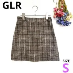 グレイル】チェックタイトスカート ひざ上 フレアスカート 秋冬 S