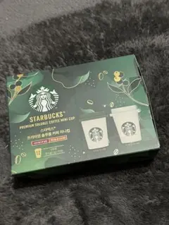 《韓国STARBUCKS》 プレミアムソリュブルコーヒーミニカップ 12個入り