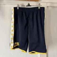 NIKE スター柄サイドライン ハーフパンツ ネイビー Lのサムネイル