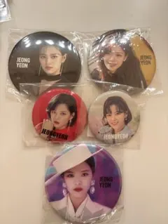 TWICE ジョンヨン 缶バッジ 5個セット