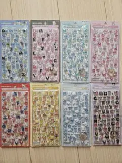 正規品 ボンボンドロップシール 文字 サンリオ 8種 コンプリートセッ