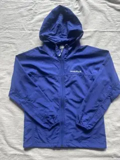 montbell フード付きジャケット 140サイズ 青
