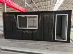勾配屋根 仮設2.5m x5m x 2.8m 倉庫 物置プレハブ 店舗 - メルカリ