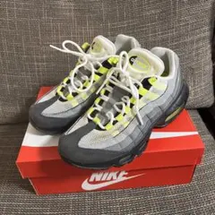 NIKE MAX95 OG neon yellow 2020 24.0cm