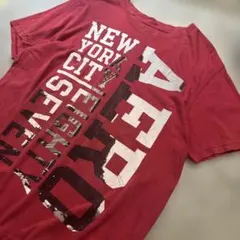 S*T様 AEROPOSTALE グラフィックTシャツ レッド Lサイズ