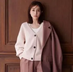 クラネ　CLANE カーディガン　ピンク　田中みな実