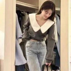 ビビィ bibiy ANNABELLE KNIT BIBIY. MADE | ANNABELLE KNIT TOP GRAY｜Bibiy.