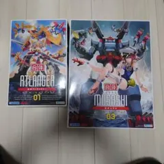BANDAI ALPHAMON & METALGARURUMONプラモデルキット - メルカリ