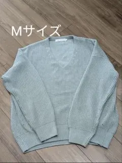 AMERICAN HOLIC Mサイズ Vネックセーター　春ニット