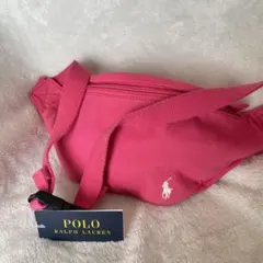 Polo Ralph Lauren ピンク ボディバッグ ウエストポーチ ラルフ
