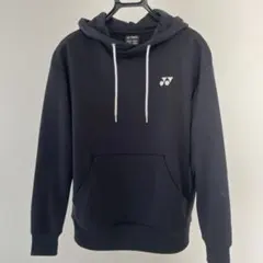 YONEX ブラック フード付きスウェット JP SS