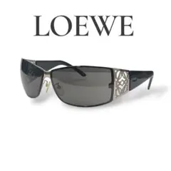 美品 LOEWE ロエベ リムレス サングラス ヴィンテージ ゴールド Lロゴ