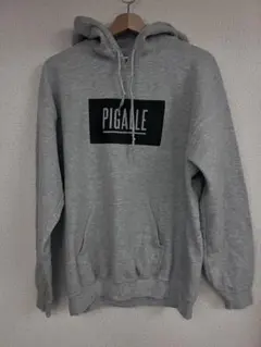 PIGALLE グレー フード付きスウェット M ピガール