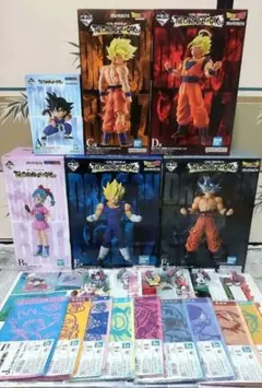 一番くじ ドラゴンボール A賞B賞C賞D賞E賞F賞フィギュア、下位賞30種類付き