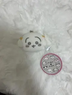 ちいかわ ミニがまぐち リボン うさぎ
