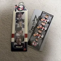 西島隆弘 Nissy アクリルキーホルダー 247ホルダー 白 - メルカリ