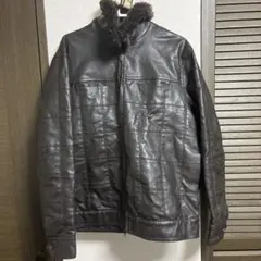 ◎希少 ホースレザー 馬革 カールヘルム レザーコート レザージャケット y2k