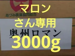 マロンさん専用　訳あり3000g