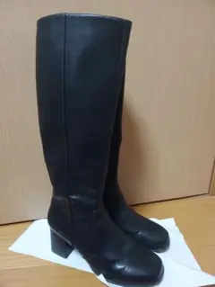 ORiental TRaffic スクエアトゥヒールロングブーツ