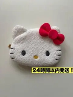 サンリオ ハローキティ ポーチ フリース素材 小銭入れ キティちゃん 財布