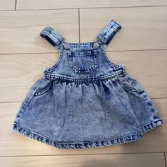 sollthelabel デニムジャンバースカート