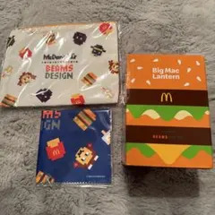 マクドナルド ビームス　ランタン　クリーナー　ポーチ　マック　Mac 照明