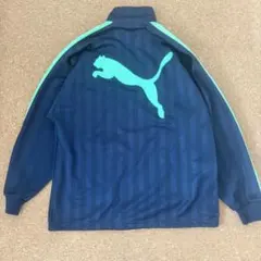 【未使用級美品】　PUMA ジャージ　トラックジャケット　刺繍〈0055〉