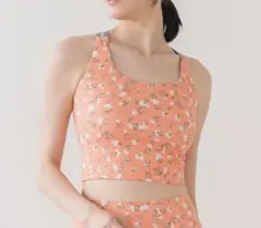 SUKALA LAVA【新品未開封】Yストラップロゴブラトップ フラワーオレンジ