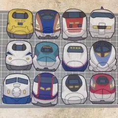 ⌘大きな新幹線⌘アイロンワッペン12枚セット【F】