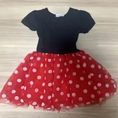 ミニーちゃん　ワンピース　120cm