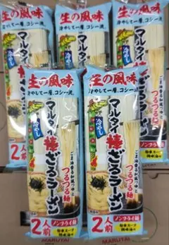 マルタイ　即席　棒　ざる　冷やし　ラーメン　ノンフライ麺　麺類　１６８g　５袋①のサムネイル
